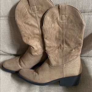 Tan boots